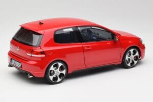 Volkswagen Golf Mk6 GTI Tornado Rot Norev 1:18 5K3099302Y3D Metall – Bild 3 von 8