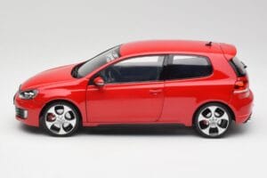 Volkswagen Golf Mk6 GTI Tornado Rot Norev 1:18 5K3099302Y3D Metall – Bild 4 von 8
