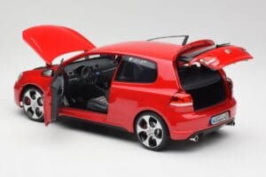 Volkswagen Golf Mk6 GTI Tornado Rot Norev 1:18 5K3099302Y3D Metall – Bild 5 von 8