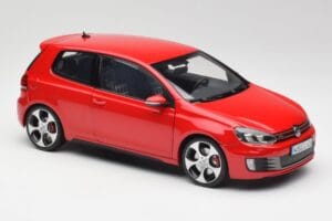 Volkswagen Golf Mk6 GTI Tornado Rot Norev 1:18 5K3099302Y3D Metall – Bild 6 von 8