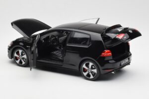 Volkswagen Golf Mk7 GTI Schwarz Norev 1:18 188550 Metall – Bild 5 von 8