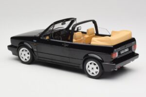 Volkswagen Golf Mk1 Cabriolet Schwarz Norev 1:18 188568 Metall – Bild 5 von 6