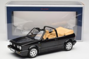 Volkswagen Golf Mk1 Cabriolet Schwarz Norev 1:18 188568 Metall – Bild 6 von 6