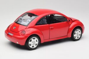 Volkswagen New Beetle Rot Bburago 1:18 3342 Metall – Bild 3 von 8