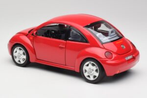 Volkswagen New Beetle Rot Bburago 1:18 3342 Metall – Bild 7 von 8