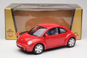 Volkswagen New Beetle Rot Bburago 1:18 3342 Metall – Bild 8 von 8