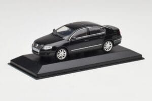 Volkswagen Passat B6 Sedan Shadow Blau Metallic Minichamps 1:43 PASSAT001 Metall – Bild 2 von 3