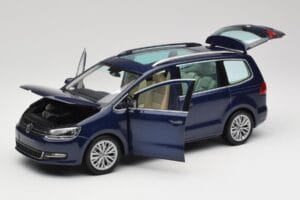 Volkswagen Sharan 7N Shadow Blau Metallic Minichamps 1:18 110051100 Metall – Bild 2 von 8