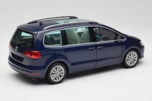 Volkswagen Sharan 7N Shadow Blau Metallic Minichamps 1:18 110051100 Metall – Bild 3 von 8