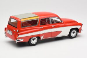 Wartburg 311 Camping Deluxe Rot Weiss BoS Models 1:18 BOS037 Resin – Bild 2 von 6