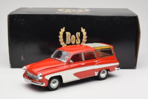 Wartburg 311 Camping Deluxe Rot Weiss BoS Models 1:18 BOS037 Resin – Bild 6 von 6