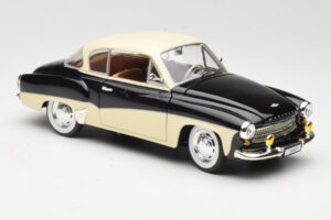 Wartburg 311 Coupe Schwarz & Beige Revell 1:18 8419 Metall – Bild 6 von 8