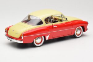 Wartburg 311 Coupe Rot & Beige Revell 1:18 8418 Metall – Bild 3 von 8