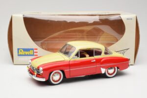 Wartburg 311 Coupe Rot & Beige Revell 1:18 8418 Metall – Bild 8 von 8