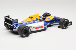 Williams FW14B Renault #5 N. Mansell Canon Williams Team F1 World Champion 1992 Minichamps 1:18 186920005 Metall – Bild 3 von 9