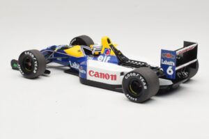 Williams Renault FW14B #6 R. Patrese 1992 Minichamps 1:18 110920006 Metall – Bild 5 von 8