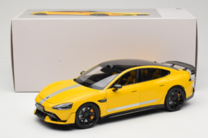 Xiaomi SU7 Ultra Gelb OEM 1:18 BHR9995CN Metall – Bild 8 von 8