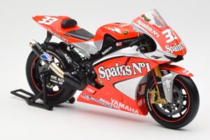 Yamaha YZR-M1 Gauloises Fortuna Yamaha #7 C. Checa MotoGP 2004 Minichamps 1:12 122043007 Metall – Bild 4 von 6
