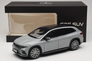 Mercedes EQS SUV X296 Manufaktur Alpine Grey NZG 1:18 B66960591 Metall – Bild 8 von 8