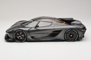 Koenigsegg Jesko Absolut 0-400-0 km/h Rekord Graphite Grey GT Spirit 1:12 GT575 Resin – Bild 3 von 6