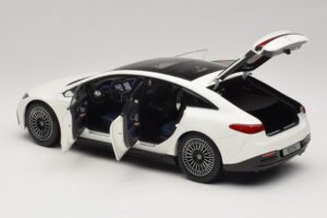 Mercedes EQS V297 Manufaktur Opalite White NZG 1:18 B66961049 Metall – Bild 5 von 8