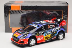 Ford Puma Rally1 #22 M. Sesks / R. Francis Rally Sweden 2025 IXO 1:18 18RMC240 Metall – Bild 6 von 6