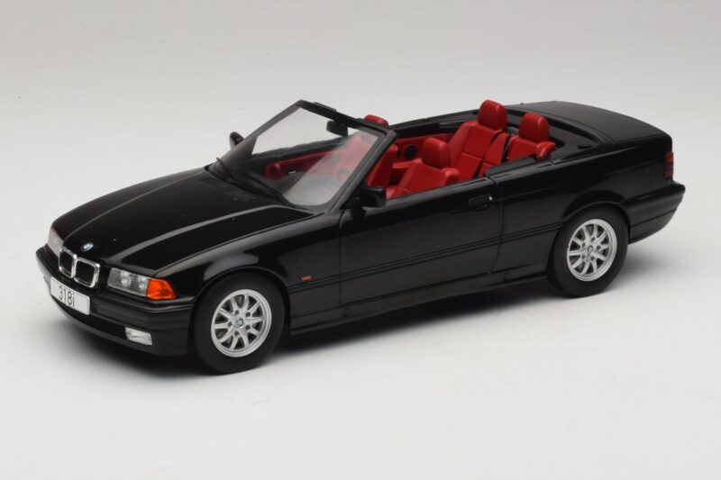BMW 3 Series E36 Cabrio Schwarz MCG 1:18 MCG18318 Metall