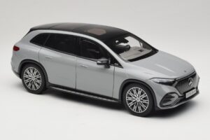 Mercedes EQS SUV X296 Manufaktur Alpine Grey NZG 1:18 B66960591 Metall – Bild 6 von 8