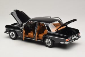 Mercedes 280 SE W108 Schwarz Norev 1:18 183360 Metall – Bild 5 von 8