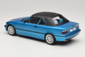 BMW 3 Series E36 Cabrio Blau Metallic MCG 1:18 MCG18319 Metall – Bild 6 von 7