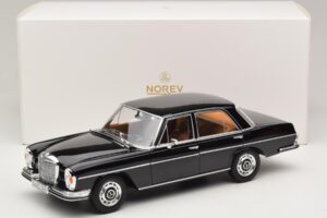 Mercedes 280 SE W108 Schwarz Norev 1:18 183360 Metall – Bild 8 von 8