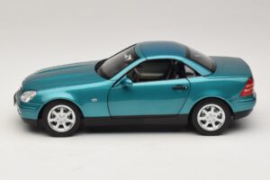 Mercedes SLK R170 Vivianite Green Norev 1:18 183021 Metall – Bild 5 von 10