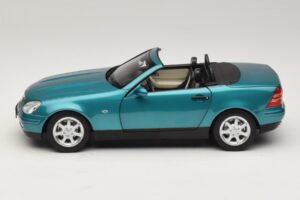 Mercedes SLK R170 Vivianite Green Norev 1:18 183021 Metall – Bild 6 von 10