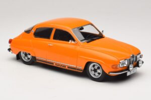 Saab 96 V4 Orange MCG 1:18 MCG18654 Metall – Bild 4 von 6