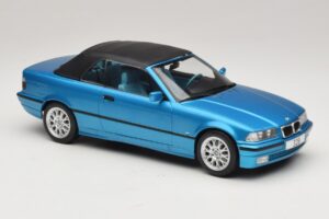 BMW 3 Series E36 Cabrio Blau Metallic MCG 1:18 MCG18319 Metall – Bild 5 von 7