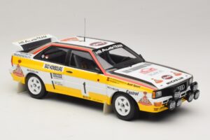 Audi Quattro #1 W. Rohrl / C. Geistdorfer Rally Monte Carlo Winner 1984 Minichamps 1:18 A5-5894 Metall – Bild 4 von 6