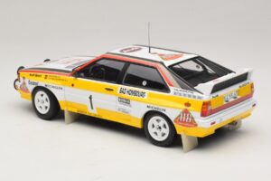 Audi Quattro #1 W. Rohrl / C. Geistdorfer Rally Monte Carlo Winner 1984 Minichamps 1:18 A5-5894 Metall – Bild 5 von 6