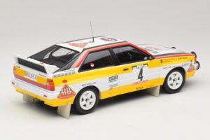 Audi Quattro A2 #4 W. Rohrl / C. Geistdorfer Rally Portugal 1984 Minichamps 1:18 153841104 Metall – Bild 2 von 6