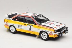 Audi Quattro A2 #4 W. Rohrl / C. Geistdorfer Rally Portugal 1984 Minichamps 1:18 153841104 Metall – Bild 4 von 6