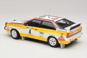 Audi Quattro A2 #4 W. Rohrl / C. Geistdorfer Rally Portugal 1984 Minichamps 1:18 153841104 Metall – Bild 5 von 6