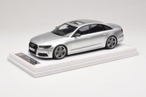 Audi S6 C7 Florett Silver Metallic IVY Merit 1:18 REMC038 Resin – Bild 2 von 7