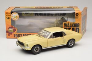 Ford Mustang Coupe Gelb The Walking Dead Greenlight 1:18 12958 Metall – Bild 8 von 8