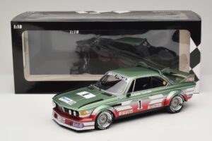 BMW 3.0 CSL #1 U. Grano BMW Italia ETCC Zandvoort 1979 Minichamps 1:18 155792501 Metall – Bild 6 von 6