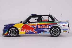BMW E30 V8 #229 E. Hountondji Red Bull Driftbrothers Drift 2023 Blau Otto 1:18 OT486 Resin – Bild 3 von 5