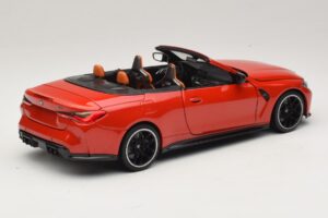 BMW M4 G83 Cabriolet Red Metallic Minichamps 1:18 110021030 Metall – Bild 3 von 8