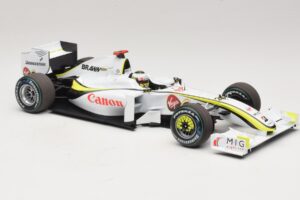 Brawn GP BGP001 #22 J. Button Singapore GP 2009 Minichamps 1:18 180090222 Resin – Bild 4 von 7
