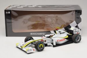 Brawn GP BGP001 #22 J. Button Singapore GP 2009 Minichamps 1:18 180090222 Resin – Bild 7 von 7