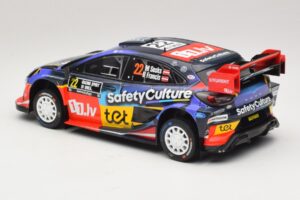 Ford Puma Rally1 #22 M. Sesks / R. Francis Rally Sweden 2025 IXO 1:18 18RMC240 Metall – Bild 5 von 6