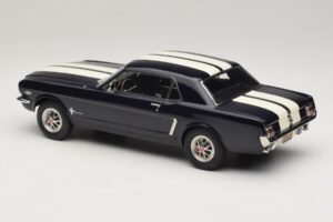 Ford Mustang Nightmist Blue Norev 1:18 182805 Metall – Bild 5 von 6
