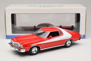 Ford Gran Torino Starsky and Hutch MCG 1:18 MCG181005 Metall – Bild 6 von 6